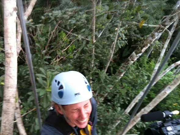 hard-hat Person wearing a hard hat