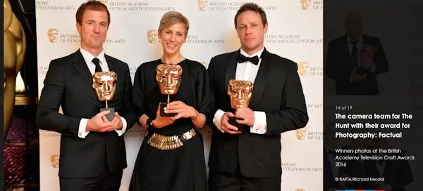 BAFTA award ceremony image