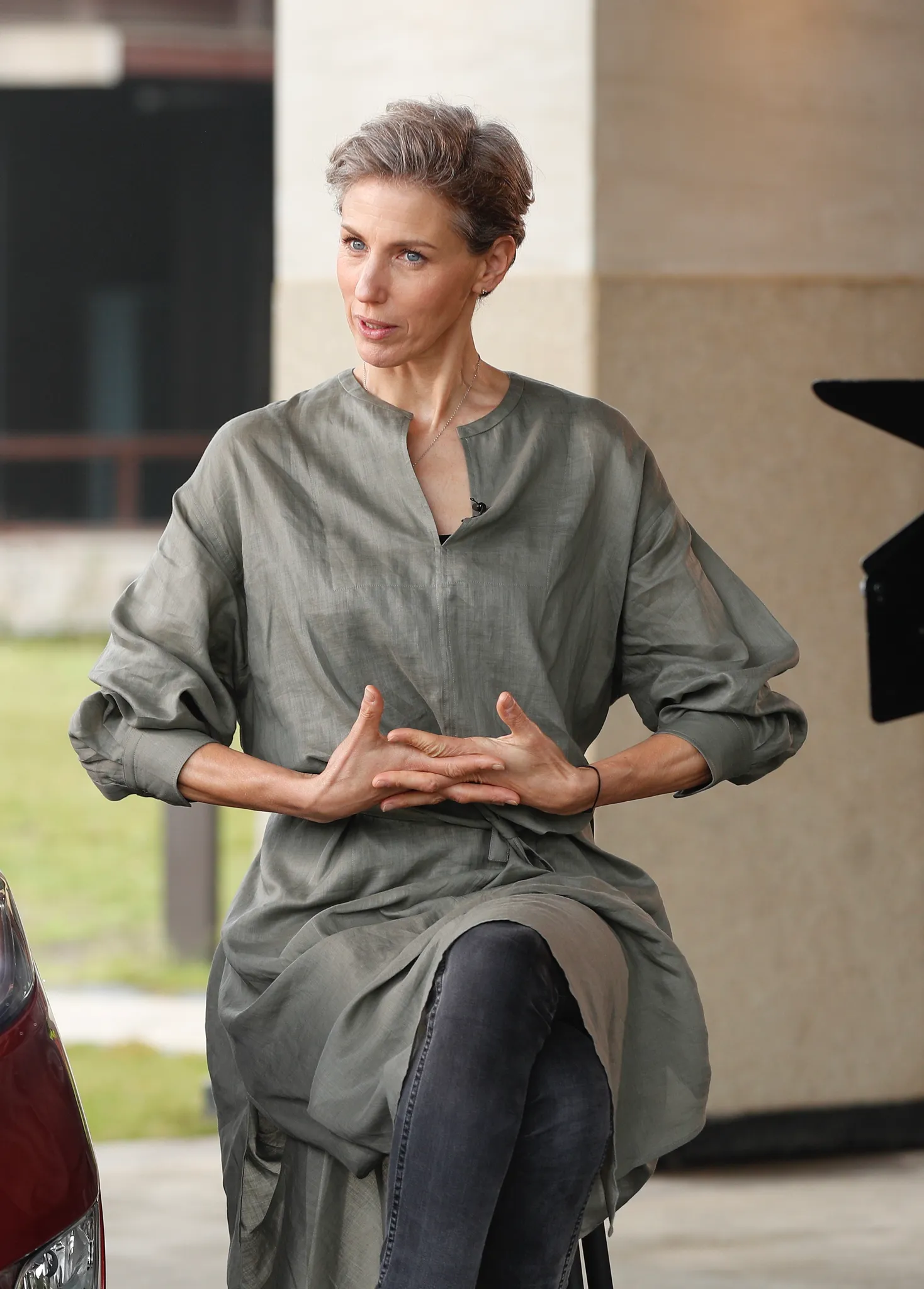 Sophie Darlington speaking at an event